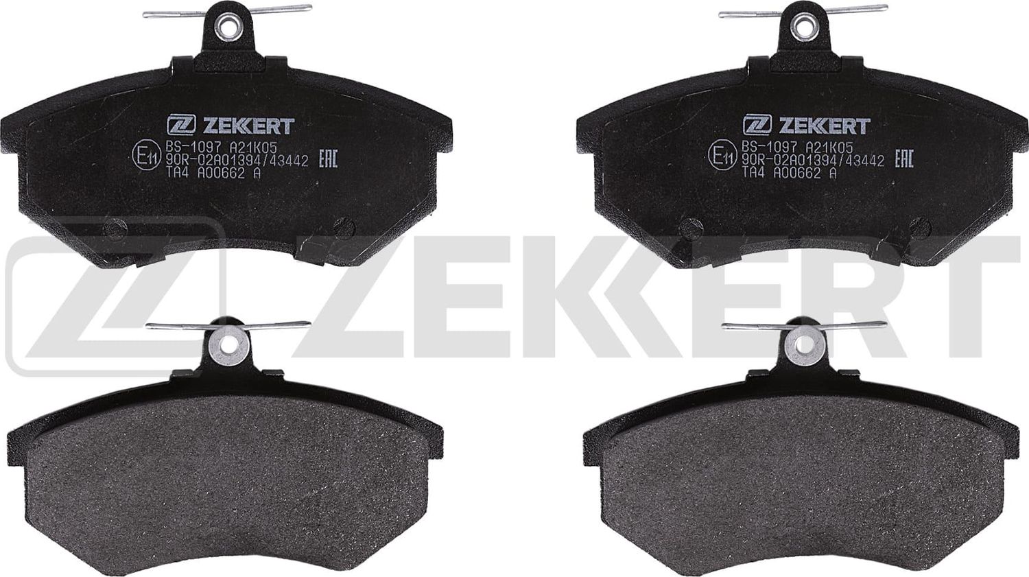 Тормозные колодки Zekkert. Артикул BS-1097