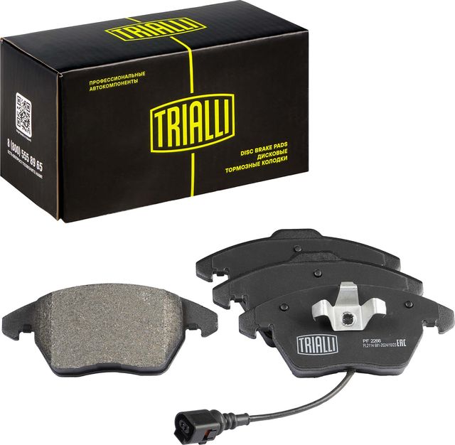 Тормозные колодки Trialli (Low-Metallic). Артикул PF 2266