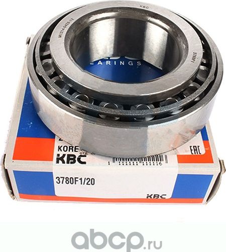 Подшипник ступицы HYUNDAI HD72,78 передней внутренний KBC KBC. Артикул 3780F120