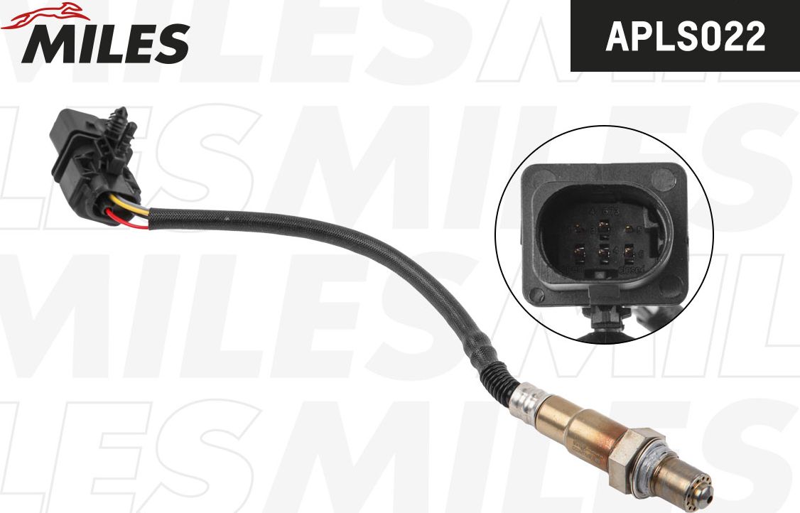 Датчик кислорода CITROEN BERLINGO (B9) 1.6 VTi 120 08 APLS022 (Miles) Miles. Артикул APLS022