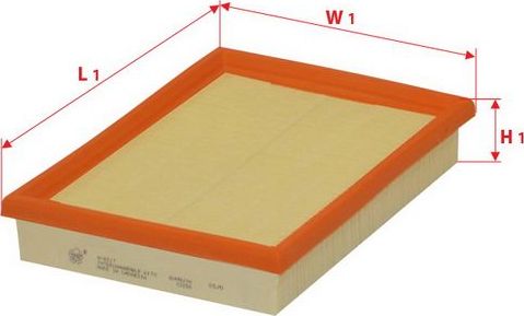 Воздушный фильтр Sakura. Артикул A-6517