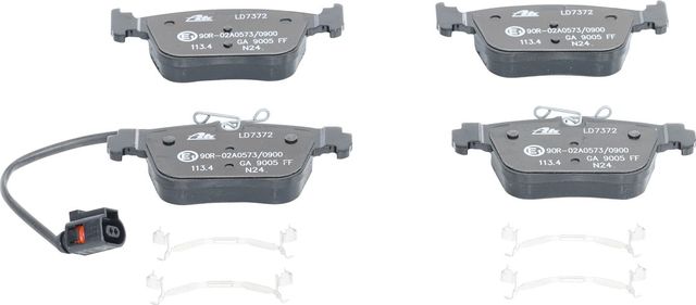 Тормозные колодки ATE Ceramic для Audi A3 IV (8Y) 2019-2026. Артикул 13.0470-7372.2