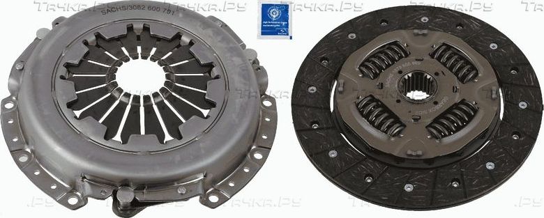 Сцепление (комплект) SACHS для Suzuki Grand Vitara III 2005-2015. Артикул 3000 950 843