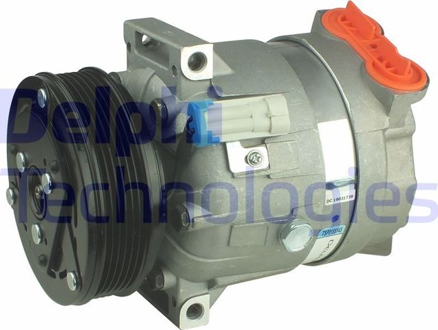 Компрессор кондиционера Delphi для Saab 9-3 I 1998-2002. Артикул TSP0155145