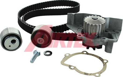 Помпа (водяной насос) с комплектом ремня ГРМ Airtex. Артикул WPK-156402