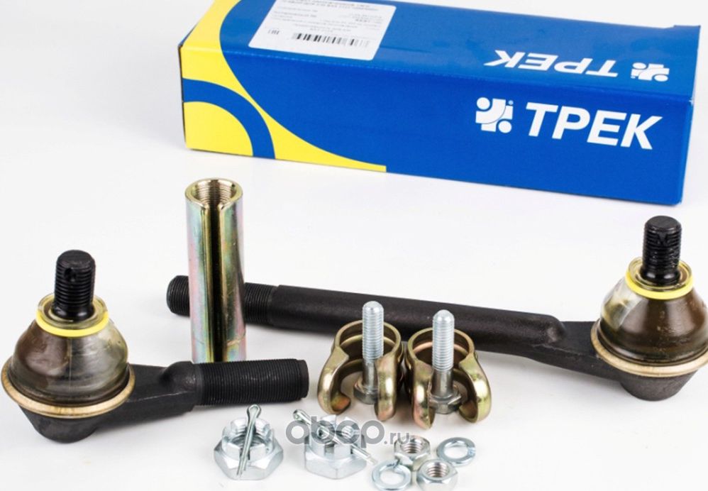 Комплект наконечников тяги правой ВАЗ 2123 (2шт. длин./кор.)(со скруткой и крепе (Трек). Артикул REST109