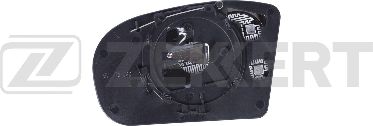 Зеркальное стекло бокового зеркала Zekkert. Артикул SP-1086