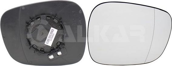 Зеркальное стекло бокового зеркала Alkar. Артикул 6472885