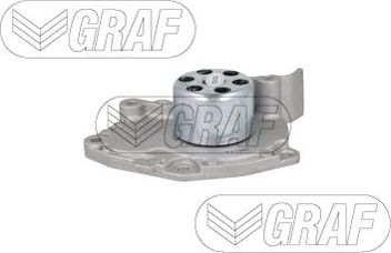 Помпа (водяной насос) Graf для Renault Laguna II 2004-2007. Артикул PA1097