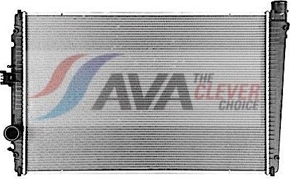 Радиатор охлаждения двигателя AVA ** CLEVER FIT ** для DAF CF 85 2001-2013. Артикул DF2031N