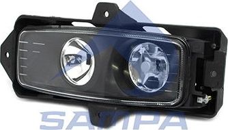 Фара противотуманная Sampa левая для Renault Kerax 1997-2026. Артикул 079.427