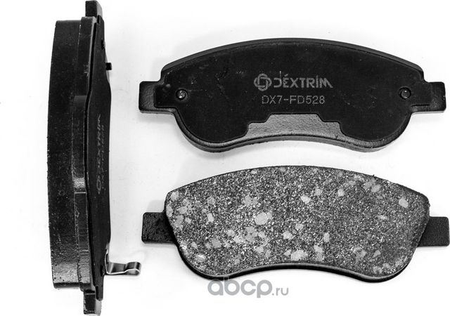 Колодки тормозные передние (Dextrim). Артикул DX7FD528