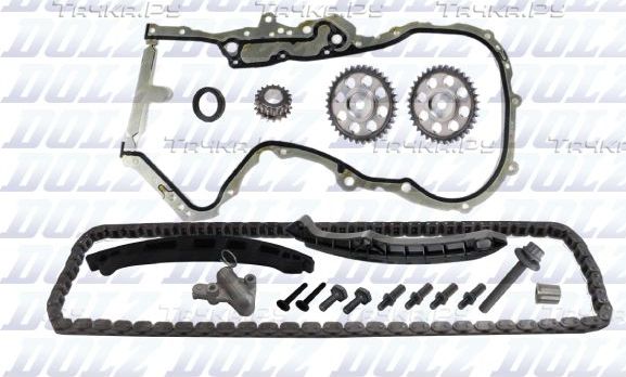 Цепь ГРМ Dolz для Volkswagen Polo IV 2002-2009. Артикул SKCA008F