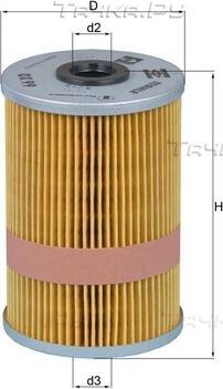Масляный фильтр Mahle для Volkswagen Passat B3 1991-1994. Артикул OX 99