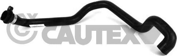 Патрубок радиатора (системы охлаждения) Cautex (полимерный материал). Артикул 754341