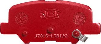 Тормозные колодки NiBK. Артикул PN25003S