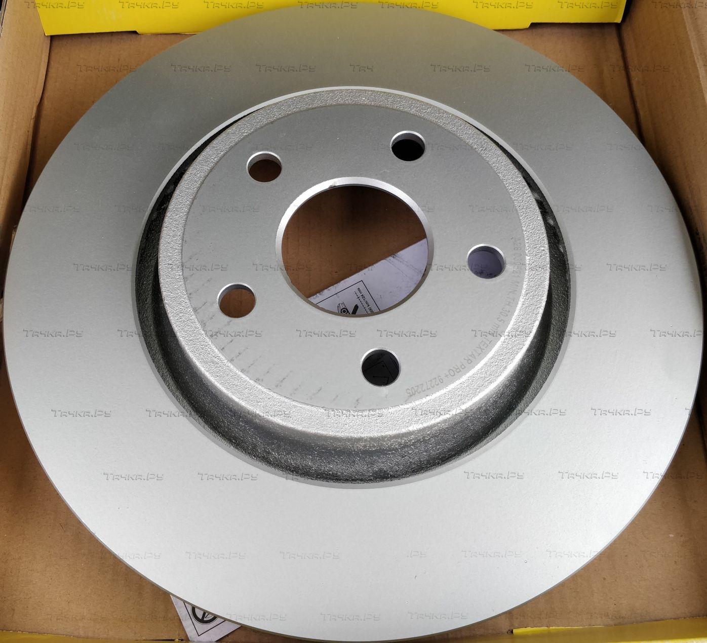 Тормозной диск Textar Pro+ передний для Jeep Grand Cherokee IV (WK2) 2010-2026. Артикул 92272205