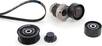 Приводной ремень поликлиновой с роликами (комплект) Gates Micro-V®. Артикул K017PK1600