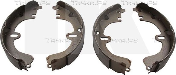 Тормозные колодки NK задние для Toyota Corolla E90 1987-1997. Артикул 2745423