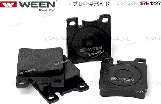 Тормозные колодки WEEN. Артикул 151-1227