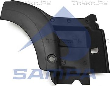 Пороги Sampa правый для MAN TGS 2007-2026. Артикул 1820 0183