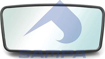 Зеркало боковое Sampa для MAN TGA 2000-2026. Артикул 022.116