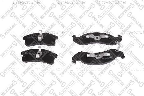 Тормозные колодки Stellox передние для Cadillac DeVille VI 1991-1993. Артикул 548 002-SX