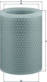 Воздушный фильтр Mahle. Артикул LX 136