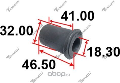 ВТУЛКА ЗАДНЕЙ РЕССОРЫ ЗАДНЯЯ (Tenacity). Артикул AAMMA1084