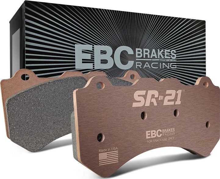 Тормозные колодки EBC Brakes SR11 new race compound, high 0.65Μ stable friction. Артикул DP81513.14SR21