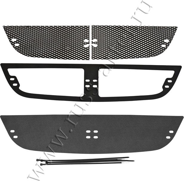 Защитная сетка и заглушка Русская Артель решетки переднего бампера для Nissan Almera Classic I 2006-2013. Артикул ZRN-126902