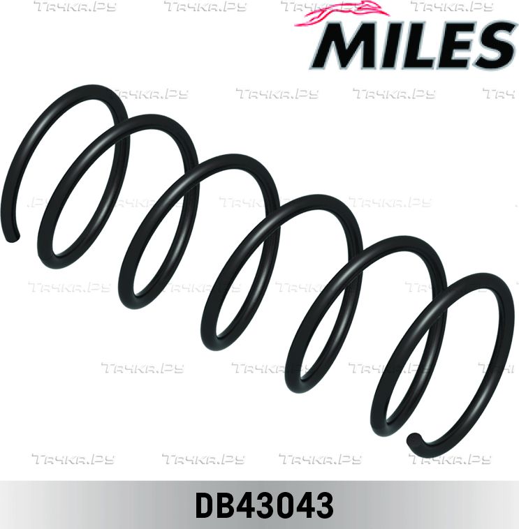 Пружина подвески Miles передняя для Kia Shuma II 2001-2004. Артикул DB43043