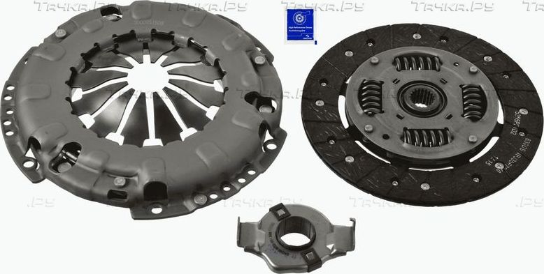Сцепление (комплект) SACHS для Fiat Fiorino III 2007-2026. Артикул 3000 951 508