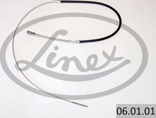 Трос ручника (тросик ручного тормоза) Linex правый/левый для BMW 3 I (E21) 1975-1984. Артикул 06.01.01