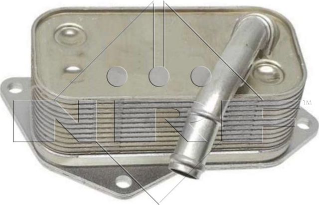 Радиатор масляный (маслоохладитель) для двигателя NRF для BMW 1 I (E81/E82/E87/E88) 2005-2011. Артикул 31277