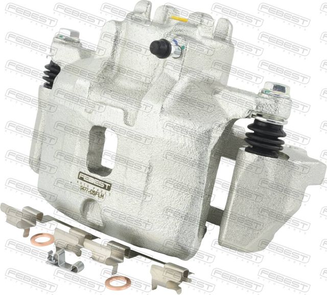 Тормозной суппорт Febest передний левый для Dodge Stratus I 2000-2001. Артикул 0477-CSFLH