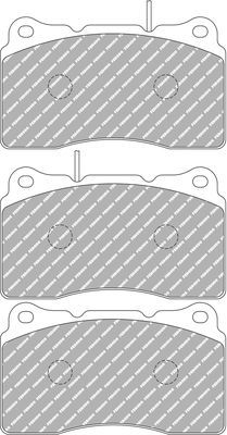 Тормозные колодки FERODO RACING DS PERFORMANCE для Alfa Romeo 159 2005-2012. Артикул FDS1334