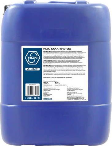 SAE 5W-30 SLCF MAXI A-Line 20L (полусинтмотормасло) NGN. Артикул V272085811