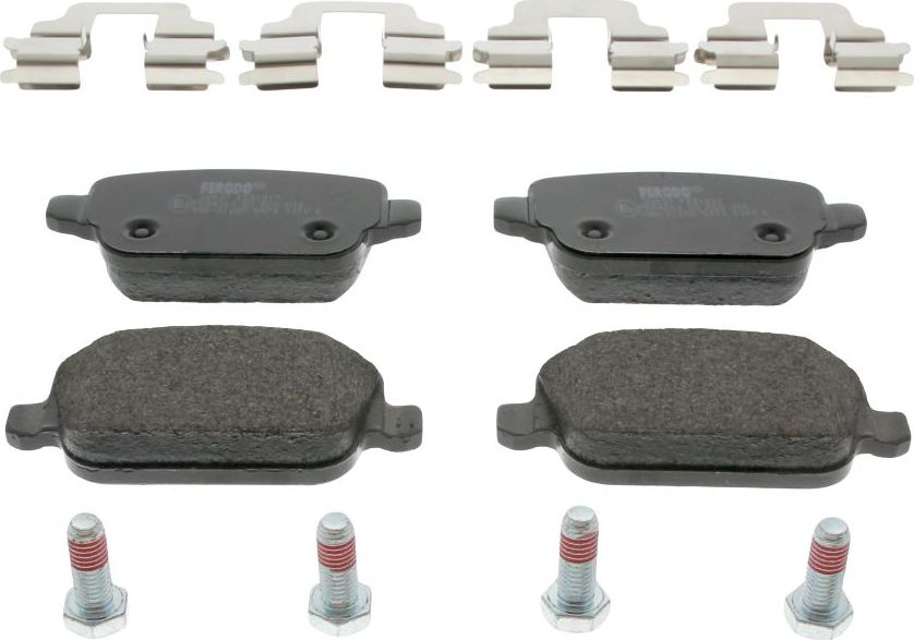 Тормозные колодки Ferodo Premier Eco Friction. Артикул FDB1917