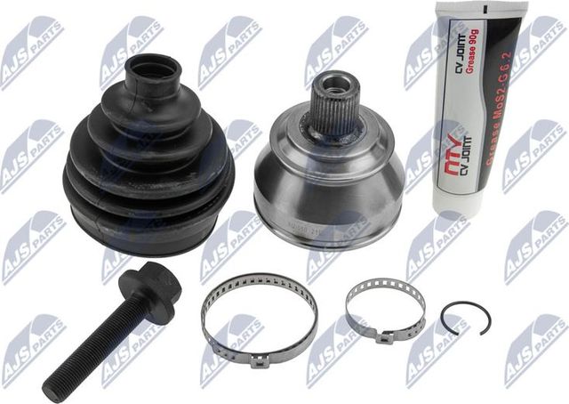Шрус внутренний (граната) NTY передний для Audi A6 III (C6) 2004-2011. Артикул NPZ-AU-050