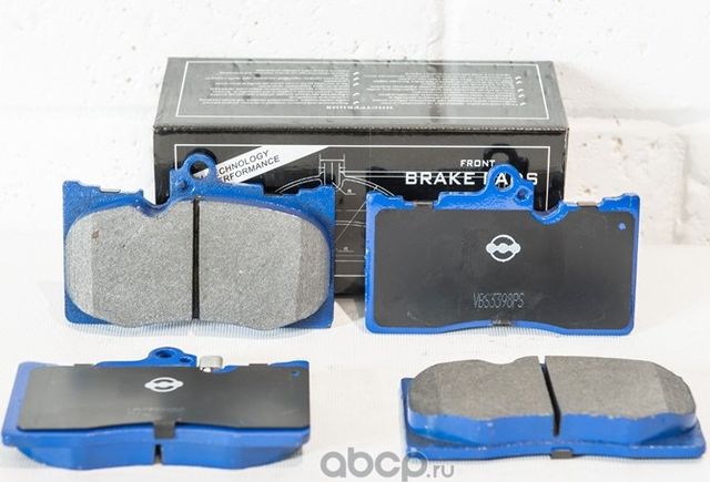 Колодки передние Lexus GS250 (GRL1_,GWL1_)/GS300-460 (GRS19_, UZS19_) (Vite). Артикул VBS3398PS