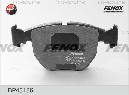 Тормозные колодки Fenox передние для BMW 7 III (E38) 1994-2001. Артикул BP43186