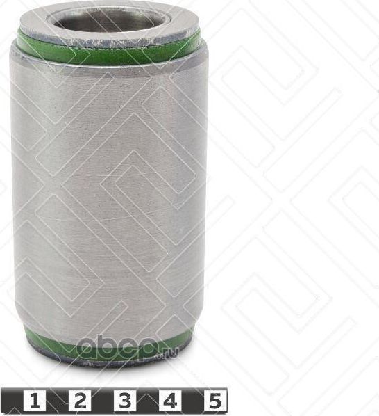 Сайлентблок задней проушины задней рессоры серьги запрессованный (Полиуретан). Артикул 2063032