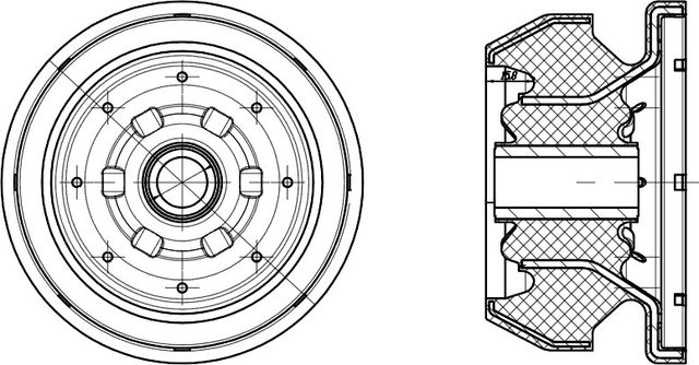 Амортизатор подвески (Trialli). Артикул SA1540