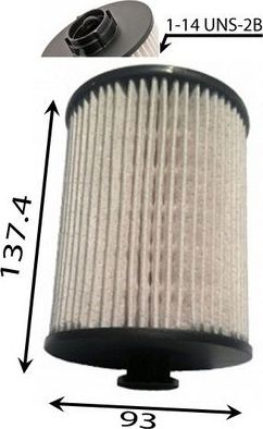 Топливный фильтр JS Asakashi. Артикул FE0036