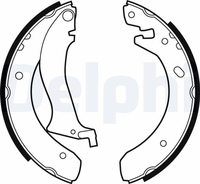Тормозные колодки Delphi задние для Land Rover Freelander I 1998-2006. Артикул LS1870