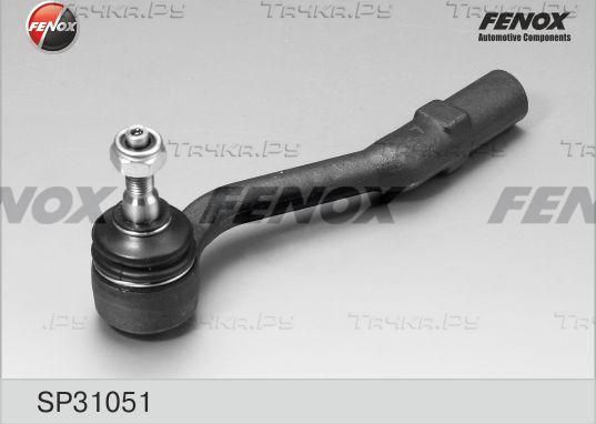 Наконечник рулевой тяги Fenox левый для Citroen C3 I 2002-2010. Артикул SP31051