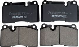 Тормозные колодки Zentparts. Артикул Z07267