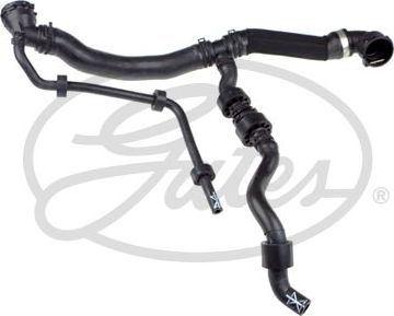 Патрубок системы охлаждения (радиатора) Gates верхний для Volkswagen Passat CC I 2009-2012. Артикул 05-3339