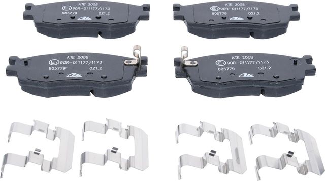 Тормозные колодки ATE передние для Kia Rio II 2005-2011. Артикул 13.0460-5779.2